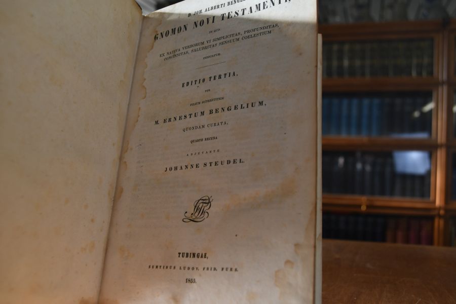 Gnomon novi testamenti in quo ex nativa verborum vi simplicitas, profunditas, concinnitas, salubritas sensuum coelestium indicatur