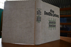 Eine deutsche Zeitung. Zweihundert Jahre Dresdn...