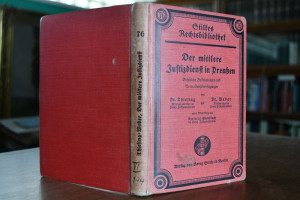 Der mittlere Justizdienst in Preußen. Gerichtli...