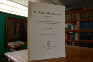 Preußisches Urkundenbuch 3. Band 1.+2. Lieferun...