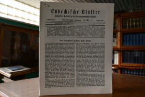 Lübeckische Blätter. Zeitschrift der Gesellscha...