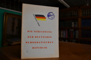Die Verfassung der Deutschen Demokratischen Rep...