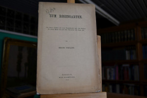 Zum Rosengarten. Vier kleine Aufsätze mit einem...