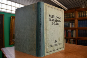 Zeitungskatalog 1936.