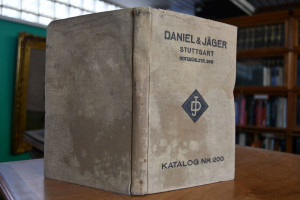 Katalog No. 200 der Firma Daniel & Jäger. Großh...