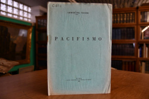 Pacifismo.