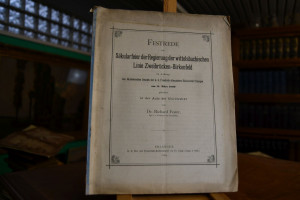 Festrede zur Säkularfeier der Regierung der wit...