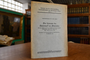 Die Literatur der Steiermark im Mittelalter. - ...