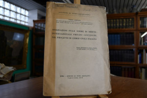 Osservazioni sulle norme di diritto internazion...