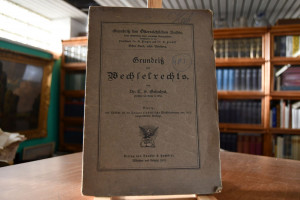 Grundriß des Wechselrechts.