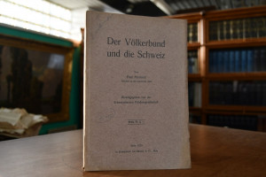 Der Völkerbund und die Schweiz.