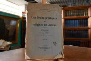 Les Droits politiques des Indigenes des Colonies.