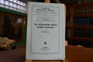 Das kulturpolitische Wollen deutscher Gegenwart.