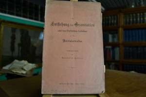 Die Entstehung der Gravitation und das Verhältn...