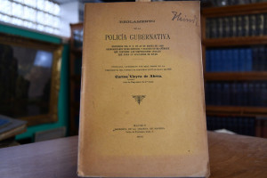 Reglamento de la Policia Gubernativa. Precedido...