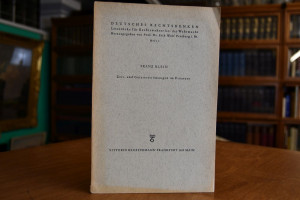 Zeit- und Geistesströmungen im Prozesse.