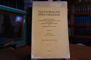 Aleatorische Spielverträge.