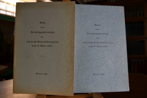 Klage in der Verfassungsstreitsache betr. das p...