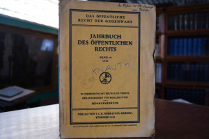 Die Entwicklung des öffentlichen Rechts Thüring...