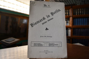 Bismarck in Berlin. Politischer Bilderbogen Nr. 9.