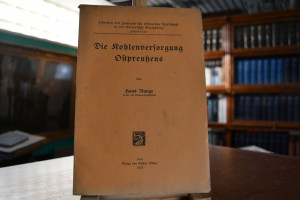 Die Kohlenversorgung Ostpreußens.