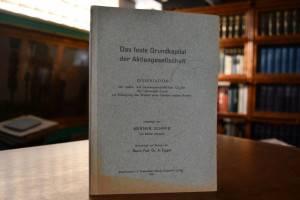Das feste Grundkapital der Aktiengesellschaft.