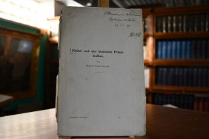 Holtei und der deutsche Polenkultus.