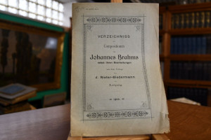 Verzeichniss der Compositionen von Johannes Bra...