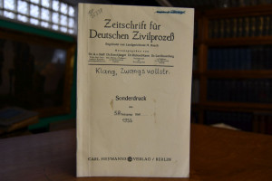 Zwangsvollstreckung und Zwangsvollzug im Entwur...