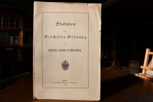 Statuten und Geschäfts-Ordnung der kaiserlichen...