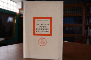 Die deutsche und die europäische Philosophie.