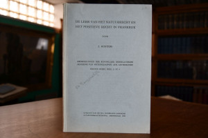 De Leer van het Natuurrecht en het positieve Re...