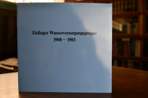 Eislinger Wasserversorgungsgruppe 1908 - 1983. ...