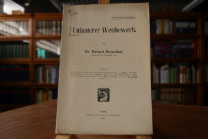 Unlauterer Wettbewerb.