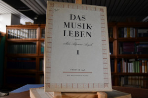 Das Musikleben. 1. Jahrgang (1948) Heft 1 - 2. ...