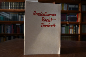 Sozialismus Recht - Freiheit. Ein Wort zur Orie...