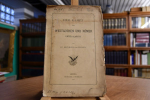 Der Kampf der Westgothen und Römer untere Alarich.