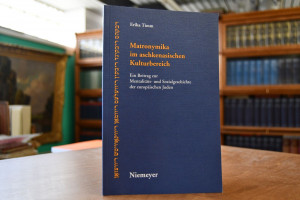 Matronymika im aschkenasischen Kulturbereich. E...