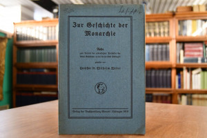 Zur Geschichte der Monarchie. Rede zum Antritt ...