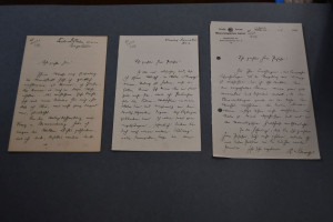 3 Handschriftliche Briefe des bedeutenden deuts...