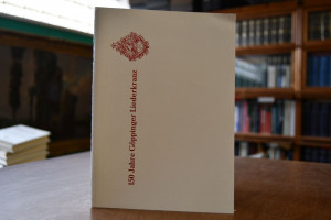 150 Jahre Göppinger Liederkranz. Festprogramm.