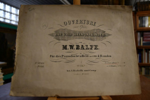 Ouverture zur Oper Die vier Haimonskinder von M...
