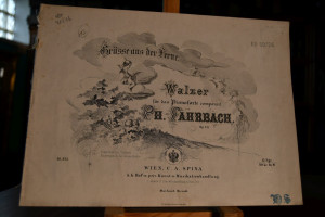Grüsse aus der Ferne. Walzer für das Pianoforte...