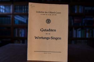 Liederfest des Uhland-Gaues in Urach am 21./22....