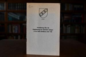 Vereinbarung über die Eingliederung der Gemeind...