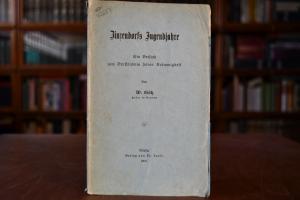 Zinzendorfs Jugendjahre. Ein Versuch zum Verstä...