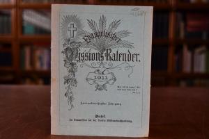 Evangelischer Missions-Kalender 1911.