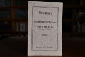 Satzungen des Krankenpflege-Vereins Dettingen u.T.