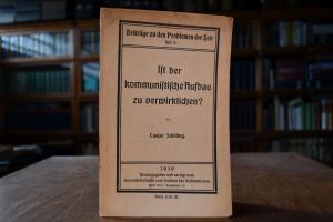 Ist der kommunistische Aufbau zu verwirklichen?.