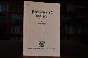 Preußen einst und jetzt.